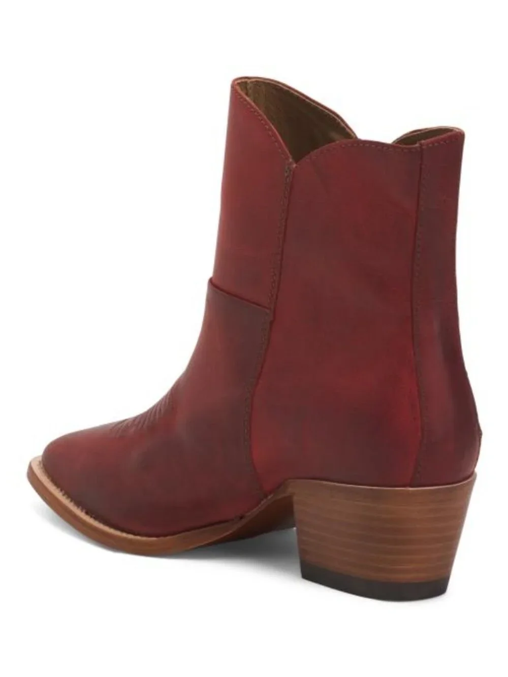 LUCCHESE Made In Brazil Leather Alexis Booties